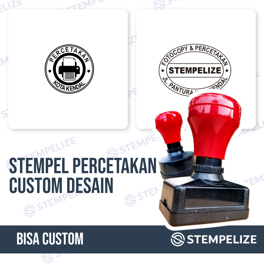 Jual Stempel Percetakan Custom Desain | Shopee Indonesia