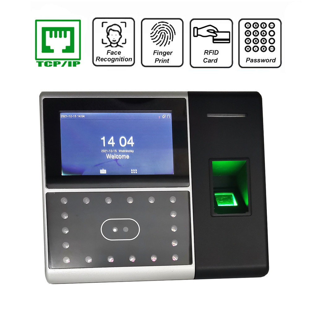 Jual ZKTime Iface302 Tcp/IP Biometric Face Attendance System ...