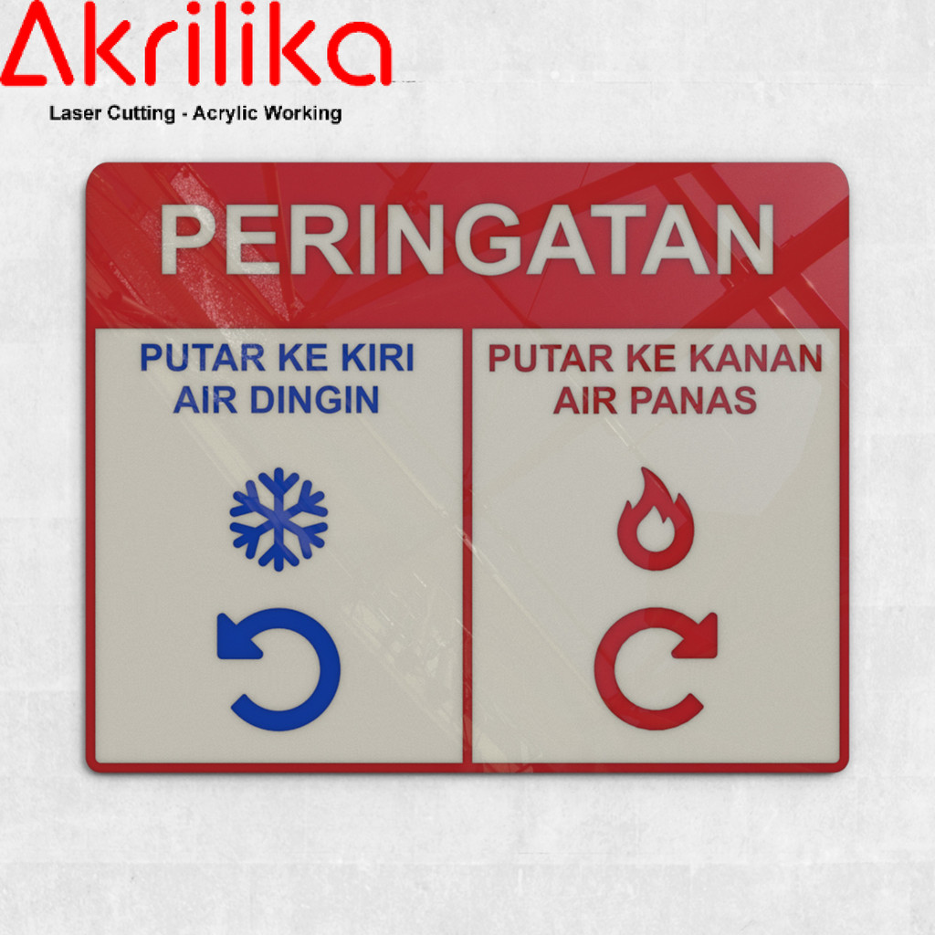 Jual AKRILIK SIGN/SIGNAGE 