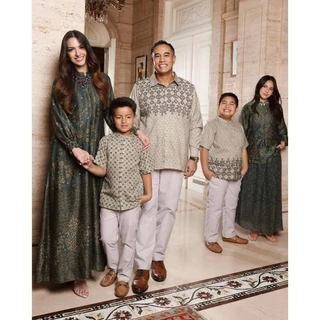 Geulis.id MAHADEVA SERIES EMERALD / FAMILY SET / SARIMBIT KELUARGA