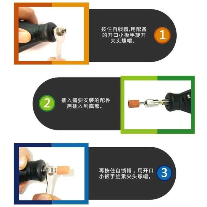 Jual Bor Listrik Model Botol Tangan Mini Die Grinder Elektrik Mini ...