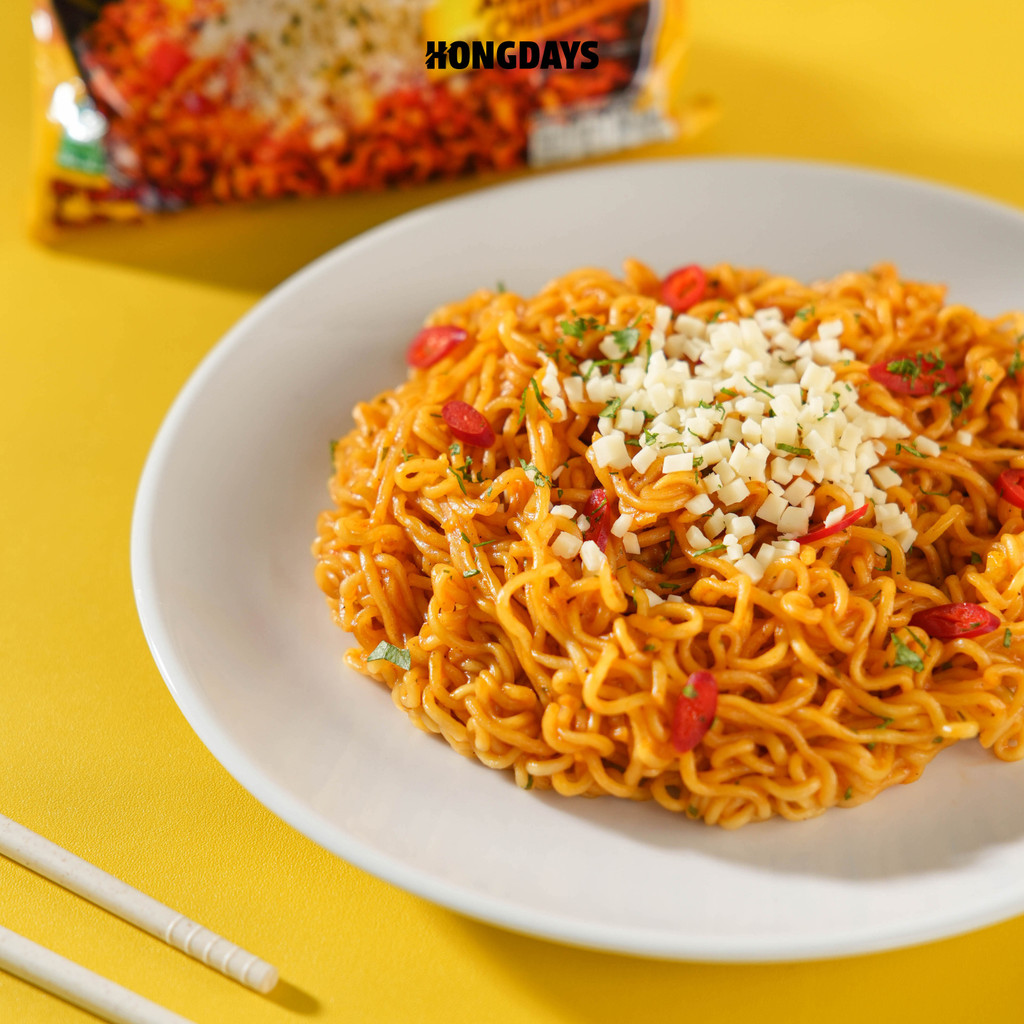Jual Nongshim Shin Ramyun Stir Fry with Cheese 136g - HONGDAYS | Shopee ...