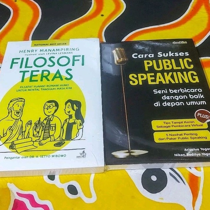 Jual Paket Buku Cara Sukses Public Speaking Filosofi Teras Shopee Indonesia