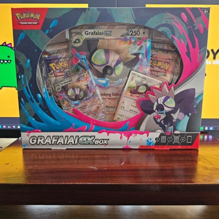 Jual KARTU POKEMON CARD TCG SCARLET VIOLET GRAFAIAI EX COLLECTION BOX ...