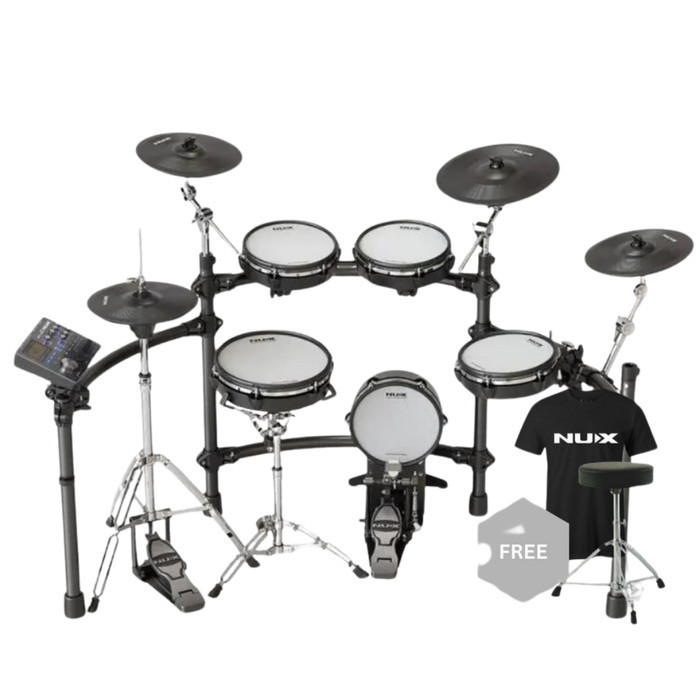 Jual NUX DM8 Electric Drum Kit Digital | Elektrik Set DM-8 | Shopee ...