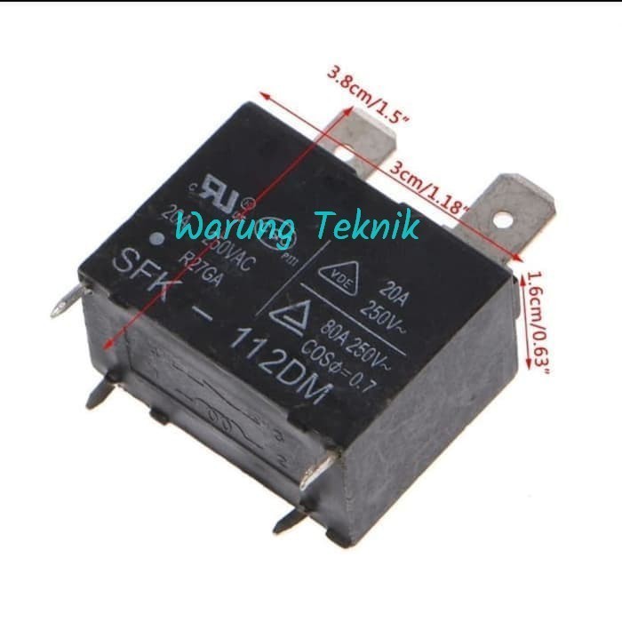 Jual RR27 Relay Relai Rilai Modul Indoor AC SFK selain Omron Sanyou JQX ...