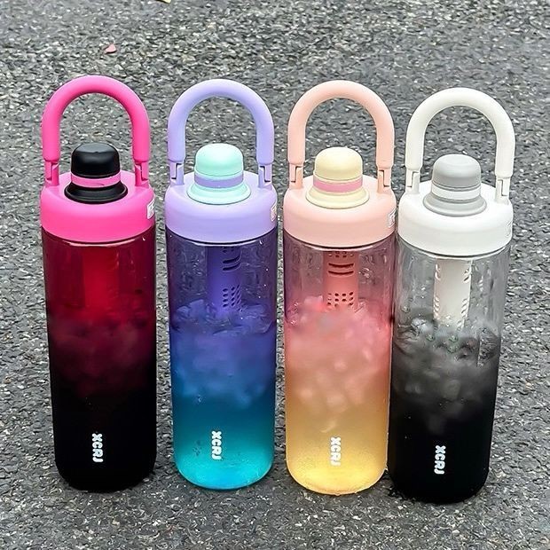 Jual Botol Minum Gradasi Infused Handle 1000ml / Botol Minum Anak ...