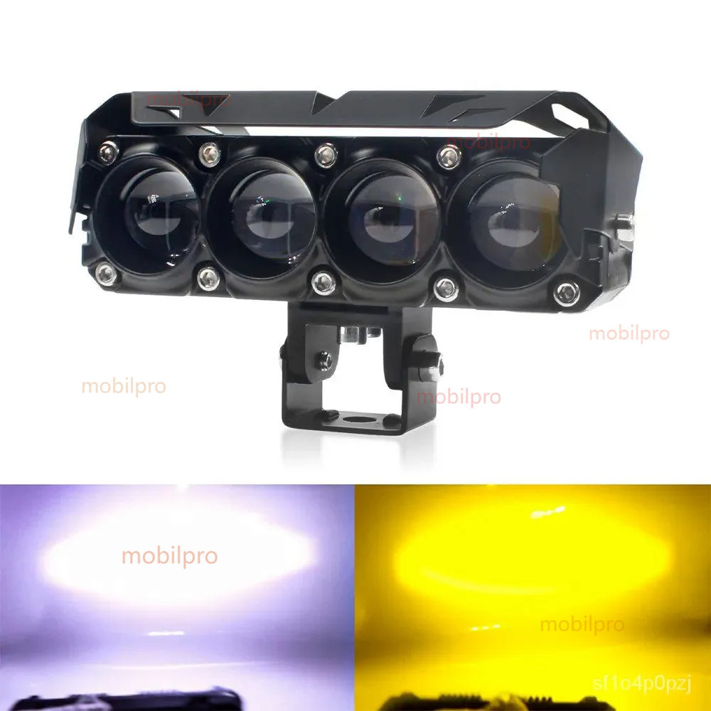 Jual Lampu Tembak LED Laser D2 D3 Transformer 4 Mata Lampu SQL 4 Mata ...