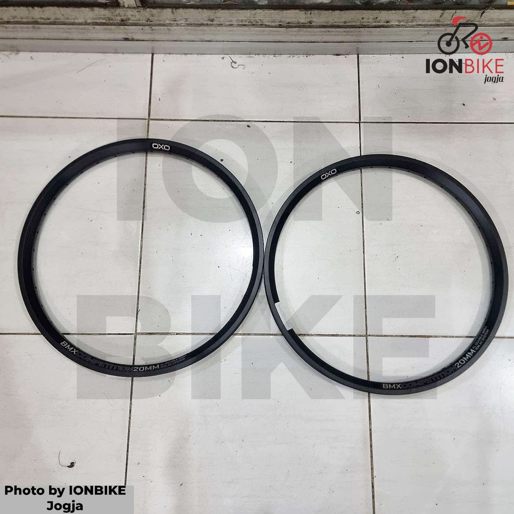Jual Velg OXO 20 406 36 Hole COMPETITION Alloy Black Rim Rims PCS Seli ...
