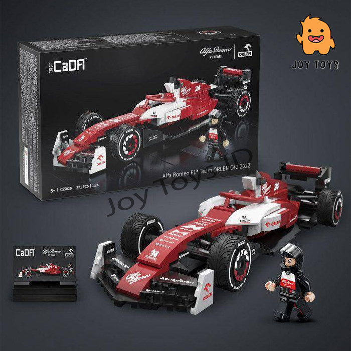 Jual JOY TOYS Mainan Brick Cada Mobil Balap Formula F1 2022 Alfa Romeo ...