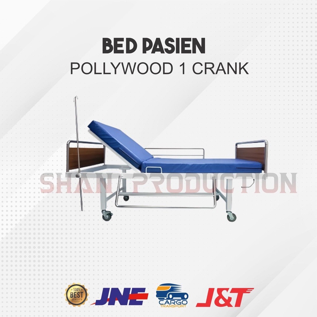 Jual Tempat Tidur Pasien - Tempat Tidur Pasein Ekonomi (1 crank ...
