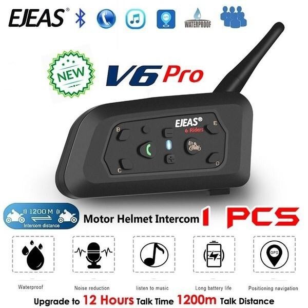 Jual BEST ejeas v6 pro rider intercom | Shopee Indonesia