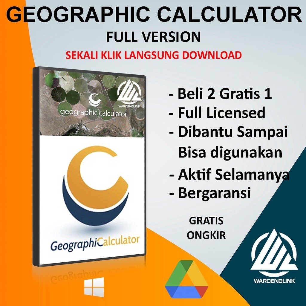 Jual [wl] GEOGRAPHIC CALCULATOR 2023 FULL VERSION - SOFTWARE MURAH ...
