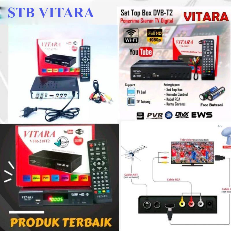 Jual Set Top Box Digital / STB Wifi / Receiver Penerima Siaran Full HDl ...