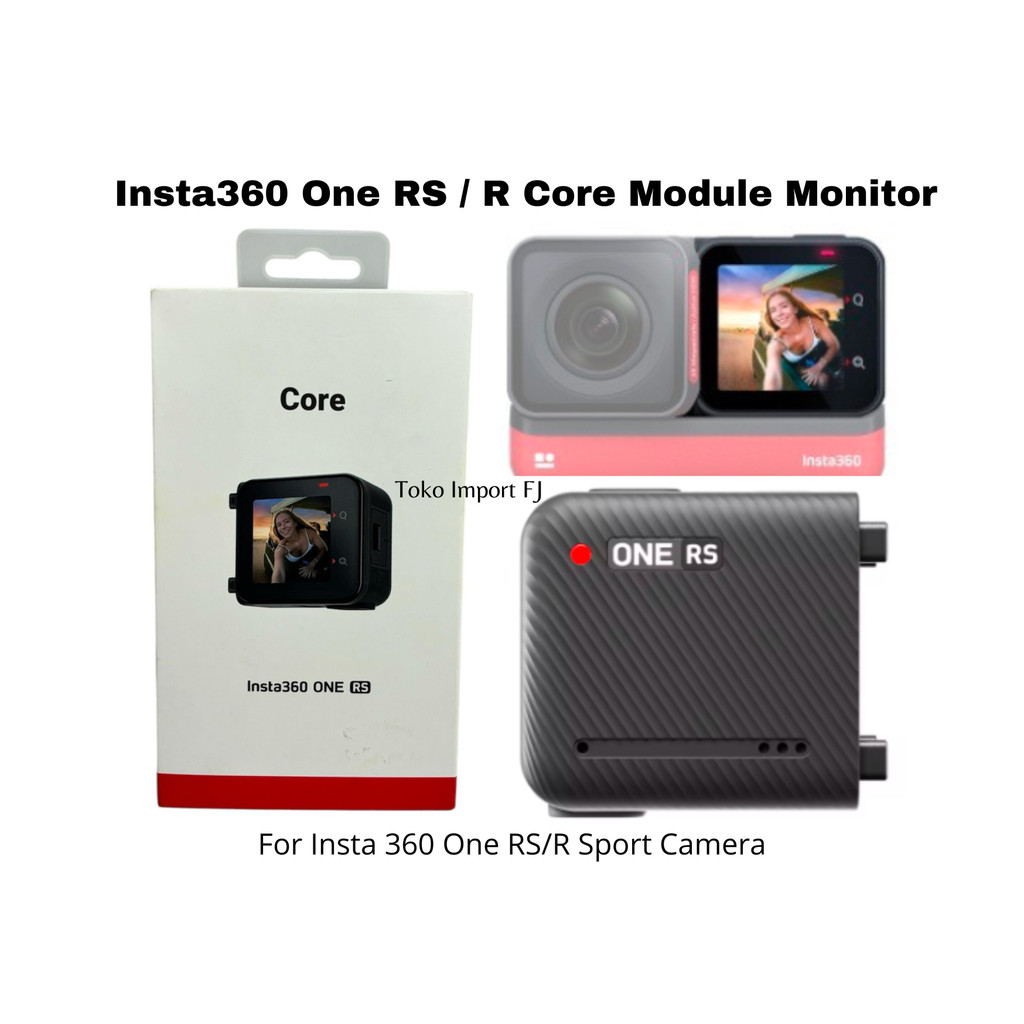 Jual Insta360 One RS R Core Module Monitor Body Camera Mod For
