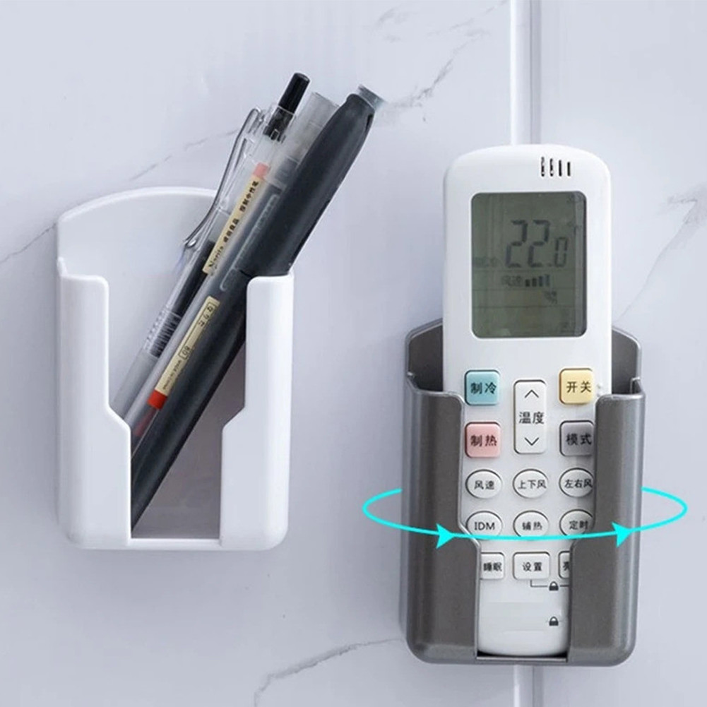 Jual [COD] Tempat Remote Dinding TV Dan AC Adhesive Wall Mounted ...