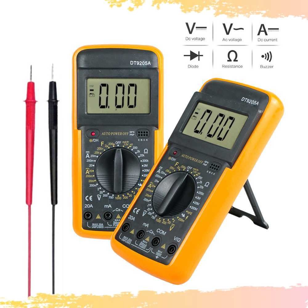 Jual AH - RICHMETERS Pocket Size Digital Multimeter - DT9205A | Shopee ...