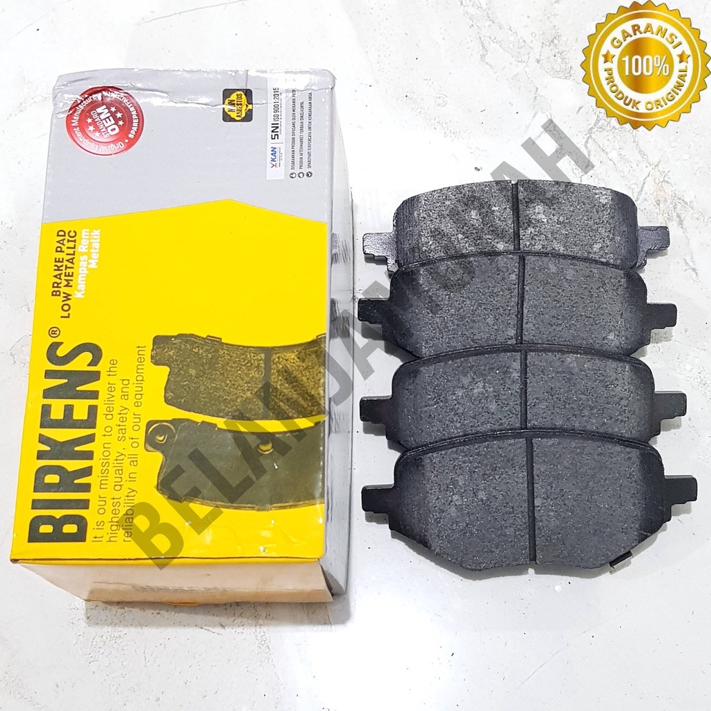 Jual Brake Pad / Kampas Rem Belakang Wuling Almaz / Cortez 1.8 100% ...