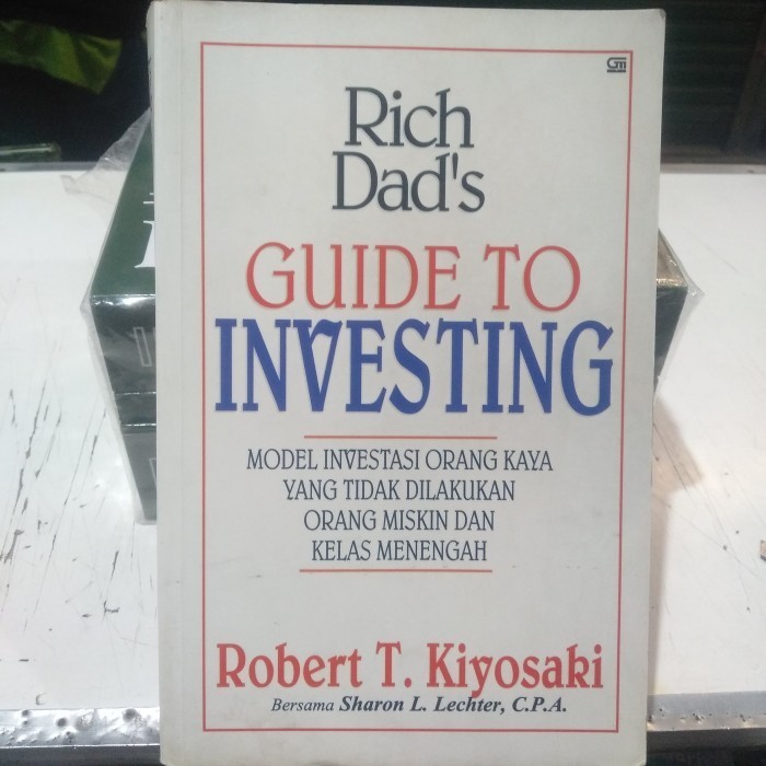 Jual Buku Rich Dads Guide To Investing Robert T Kiyosaki Original