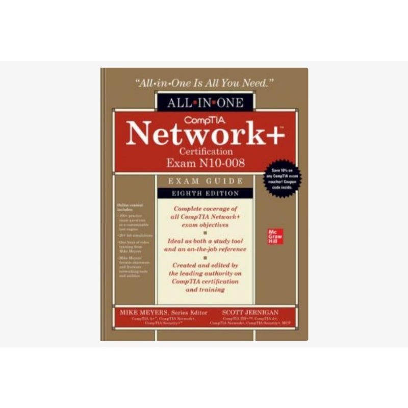 Jual Buku CompTIA Network+ Certification All-in-One Exam Guide, Eighth ...