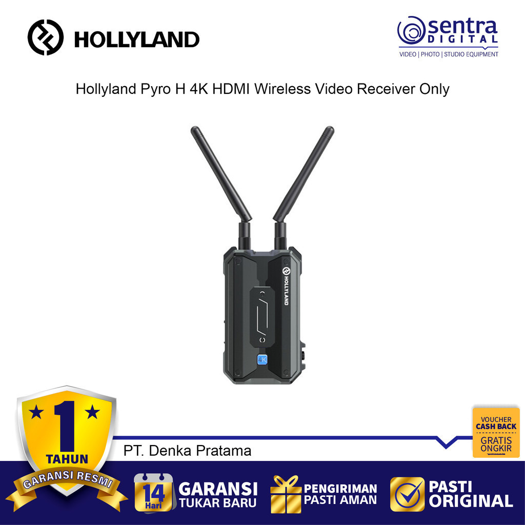 Jual Hollyland Pyro H 4K HDMI Wireless Video Receiver Only - RX ...