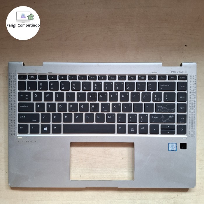 Jual Frame Palmrest Keyboard laptop Hp Elitebook x360 1040 G5 | Shopee ...