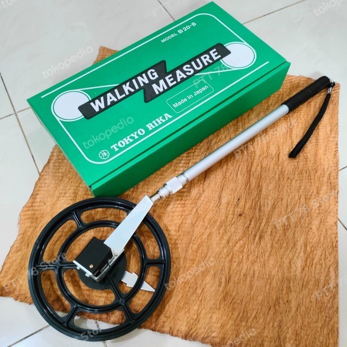 Jual Walking Measure / Meteran Dorong (Roda) Single TOKYORIKA type B 20 ...