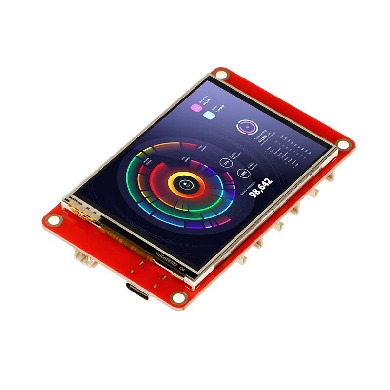 Jual CrowPanel- ESP32 2.8 Inch 240*320 Resolution HMI Touch Screen TFT ...