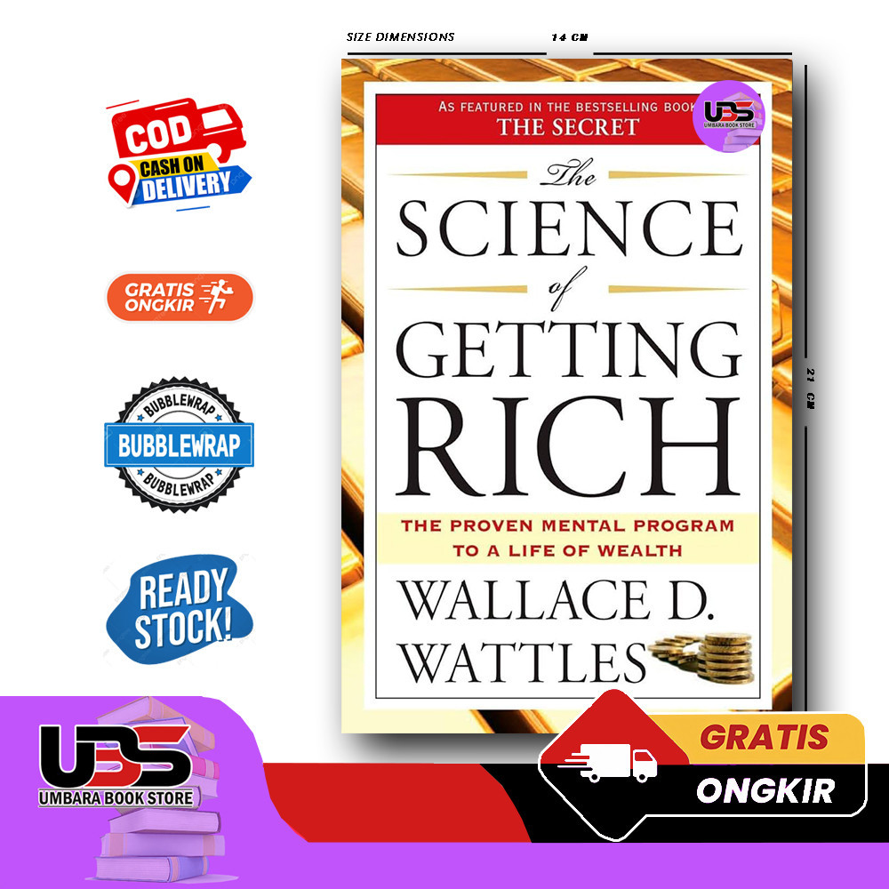 Jual The Science of Getting Rich by Wallace D Wattles | Shopee Indonesia