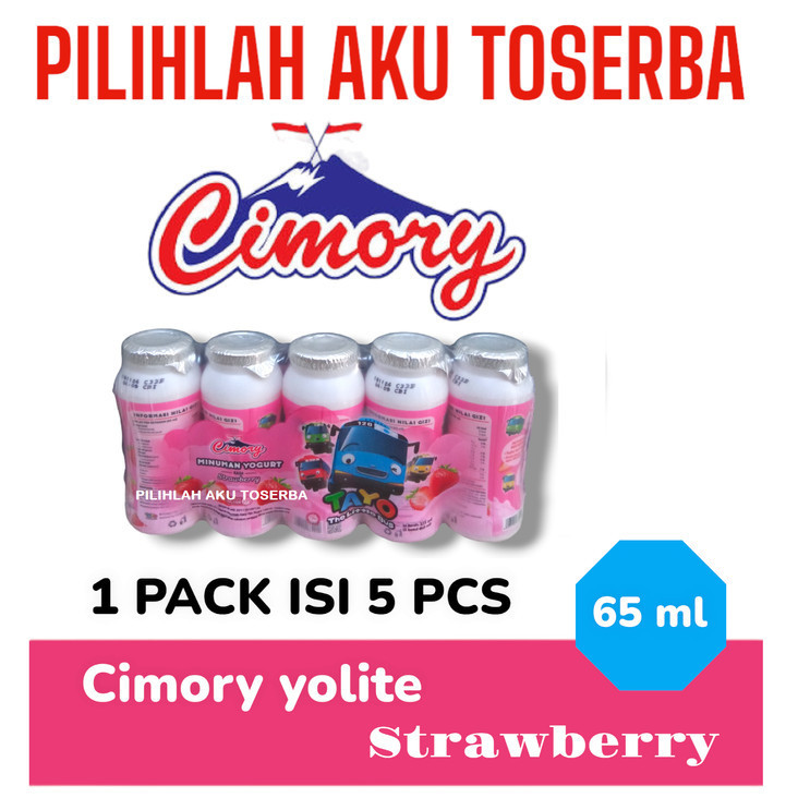 Jual CIMORY YOGURT YOLITE KIDS Drink STRAWBERRY 65 ml - ( HARGA 1 PACK ...