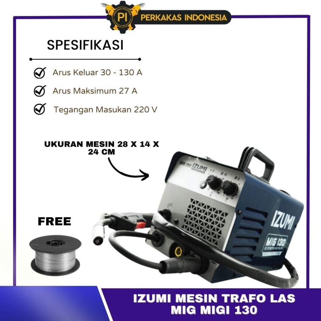 Jual Mesin Trafo Las Mig Migi Izumi By Daiden In Travo Inverter