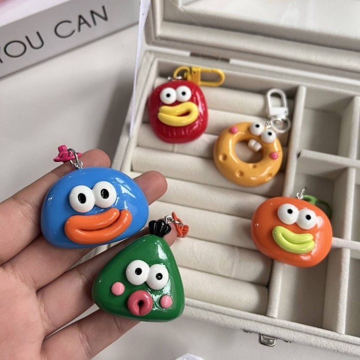 Jual Gantungan Kunci Keychain Lucu UGLY FACE EDITION 03 Ganci Unik Lucu ...