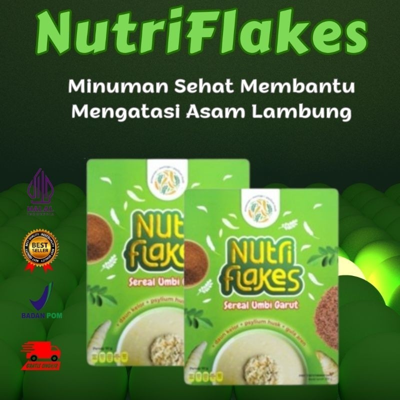 Jual Bisa Cod Nutriflakes Sereal Sehat Atasi Asam Lambung Umbi