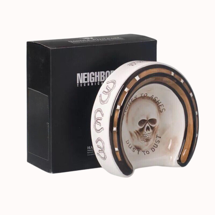 小物 NEIGHBORHOOD DUALSKULL INCENSE CHAMBER NEIGHBORHOOD BOOZE DUAL SKULL/CE-INCENSE CHAMBER incense