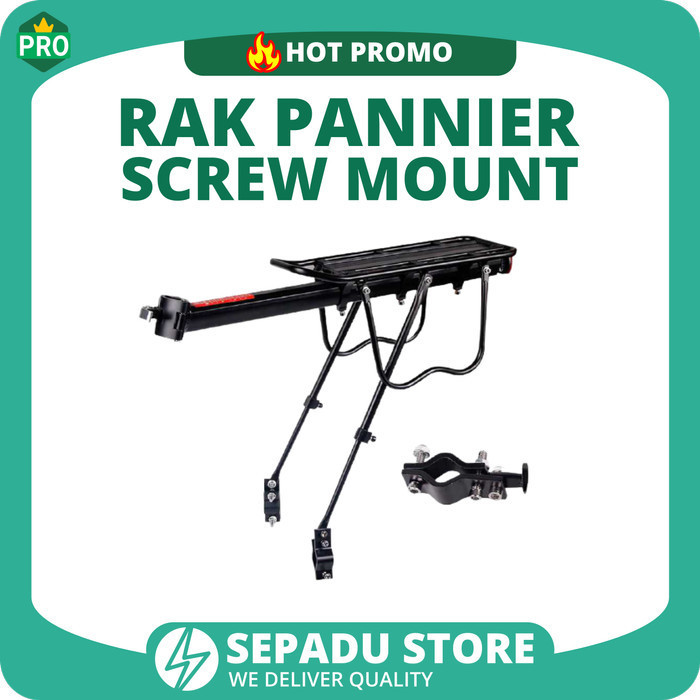 Jual Boncengan Belakang Sepeda Lipat MTB Seli Minion Rear Rack 20-29 ...