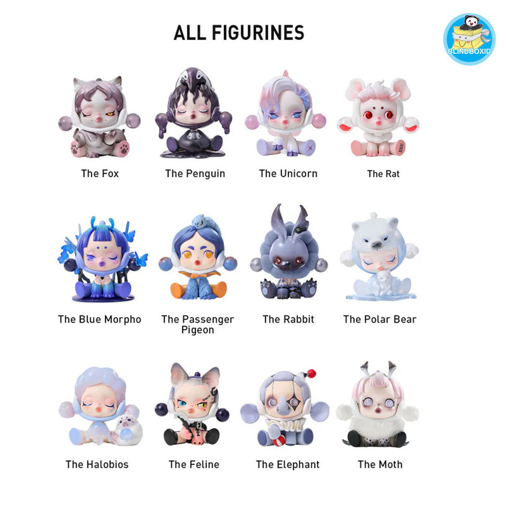 popmart skullpanda 突き出 animals The Elephant 