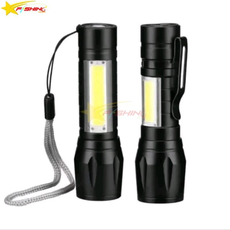 Jual Stars Fishing Senter Mini Swat LED Bisa Zoom Lampu Kecil Darurat ...