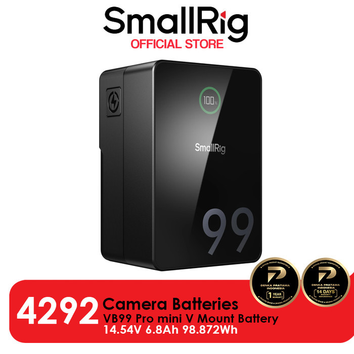 Jual SMALLRIG 4292 VB99 Pro mini V Mount Battery | Shopee Indonesia