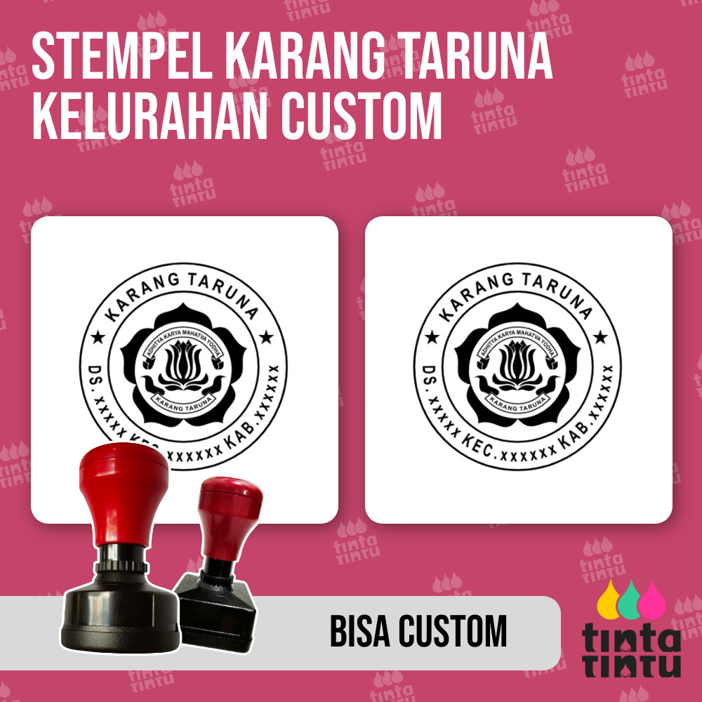 Jual Stempel Karang Taruna Kelurahan Custom Shopee Indonesia