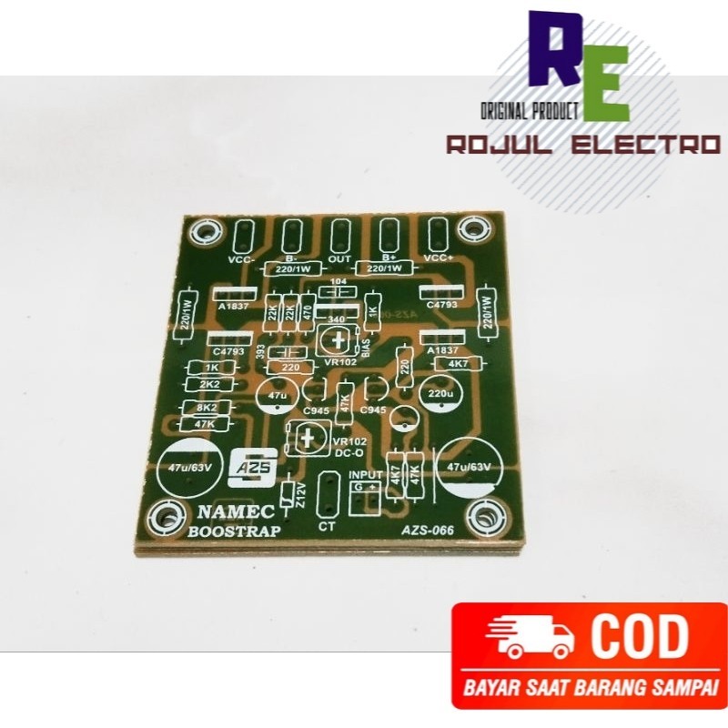 Jual PCB Driver Power Amplifier NAMEC Bostrap | Shopee Indonesia