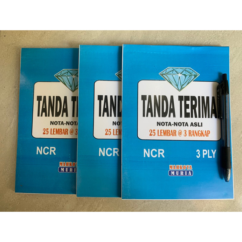 Jual [Ready] Tanda Terima Nota Nota Asli Rangkap 3, Nota NCR 3 Ply ...