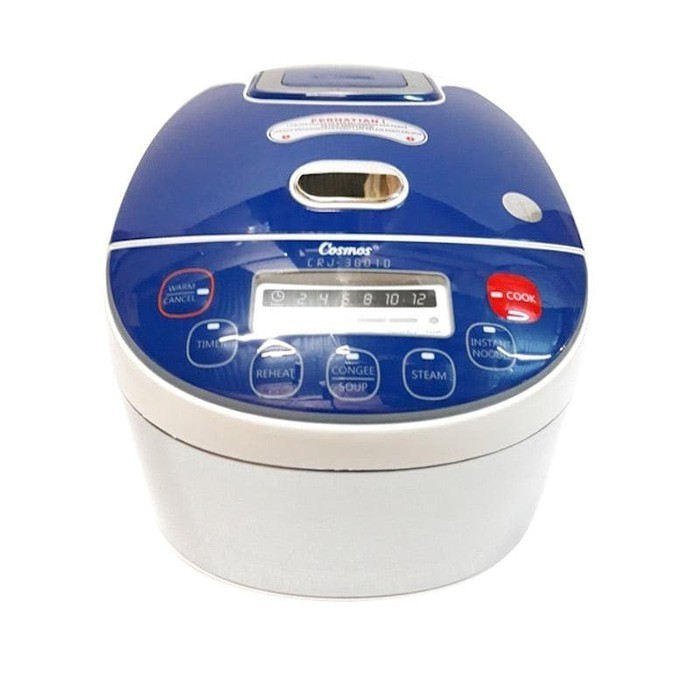 Jual COSMOS Magic Com Digital Rice Cooker 1 Liter CRJ 3801 D Navy ...