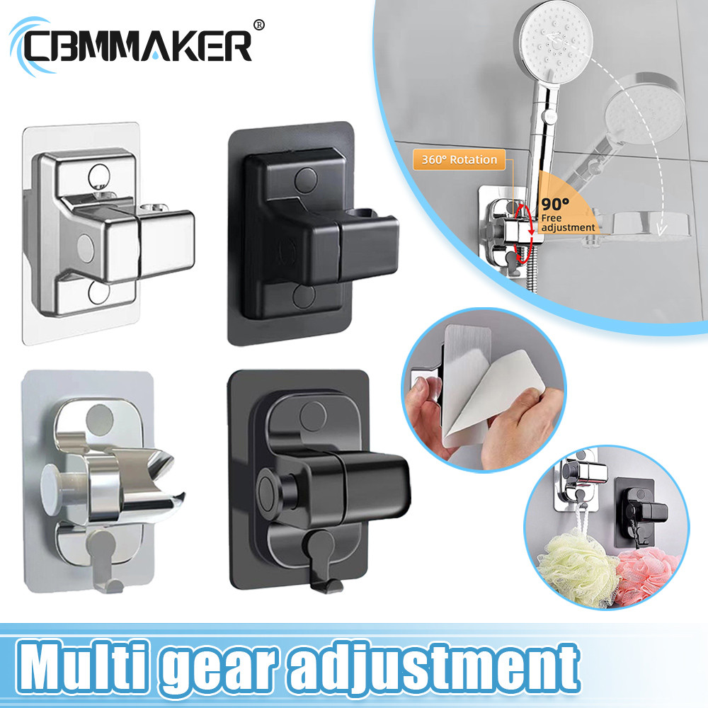 Jual 360 ° Rotation Shower Head Holder Multi Gear Adjustment Shower ...