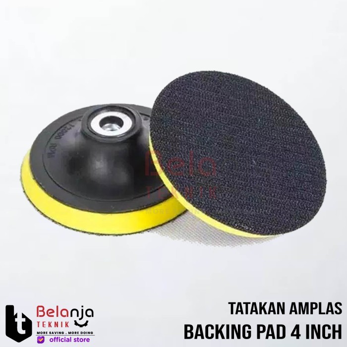 Jual Backing Pad 4 Inch Tatakan Amplas Bulat 4