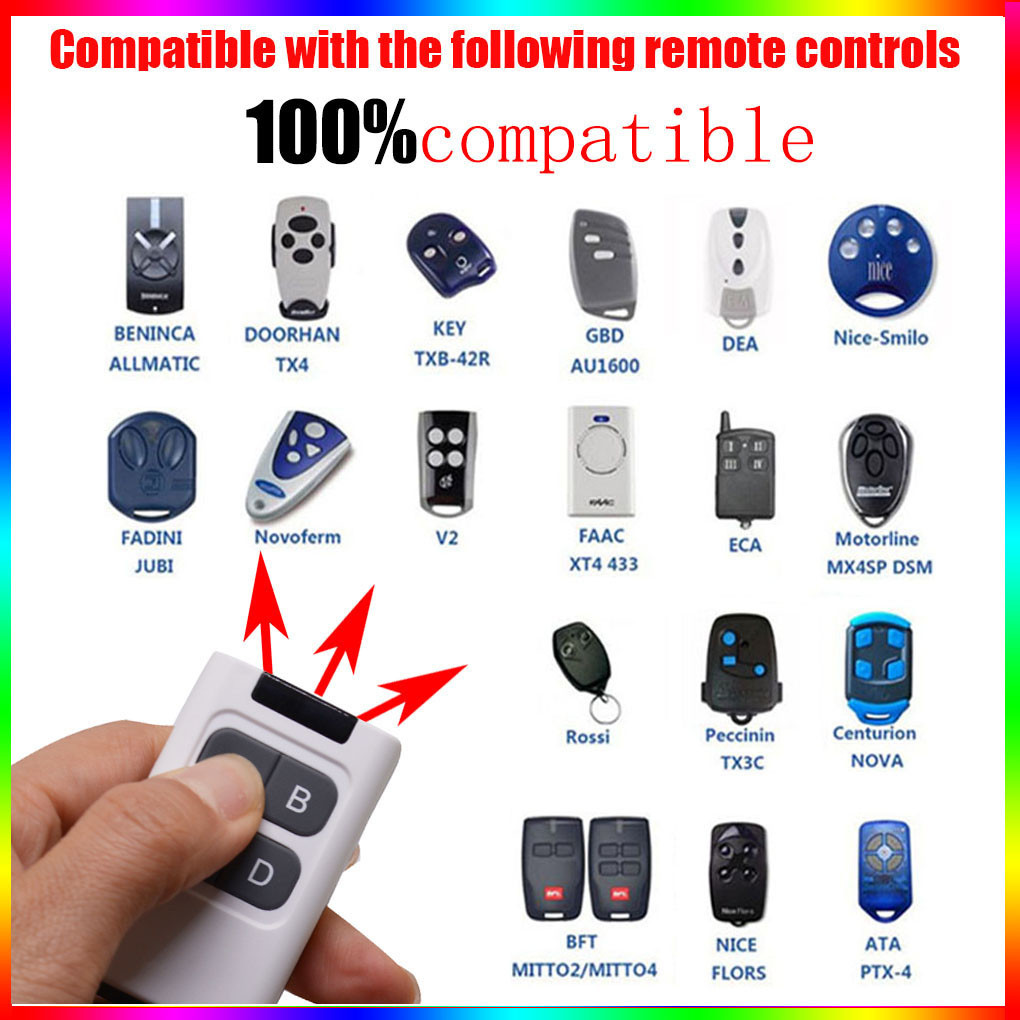 Jual 433MHz 100% kompatibel universal RF bagus DOORHAN rolling kode ...