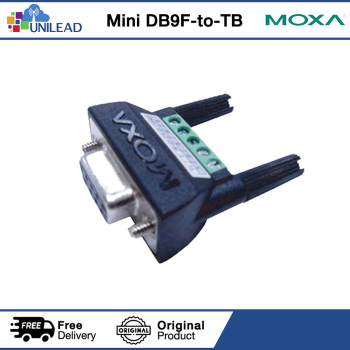 Jual Moxa Mini DB9F-to-TB - DB9 female to terminal block connector ...