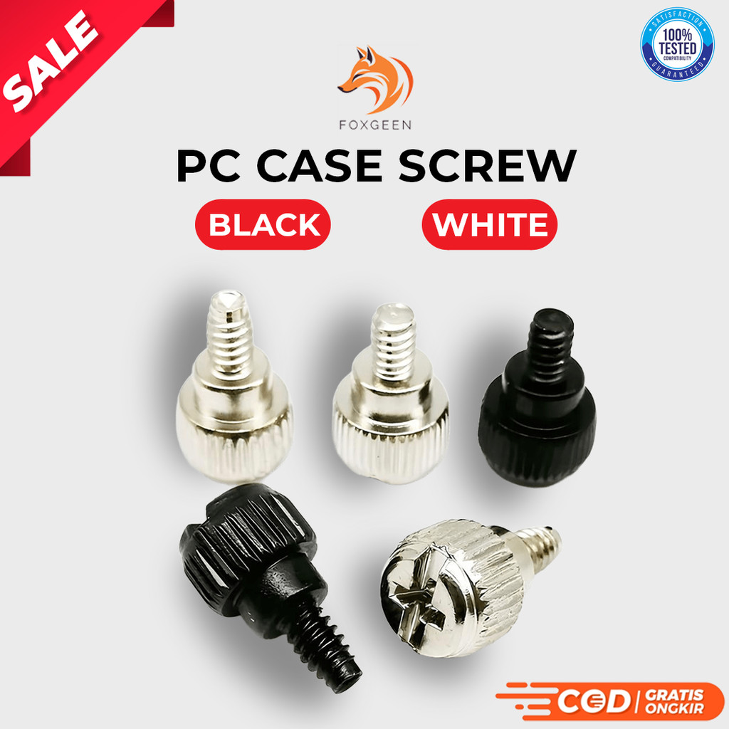 Jual Baut Thumbscrew Casing PC – Baut Tutup Casing Komputer Hitam ...