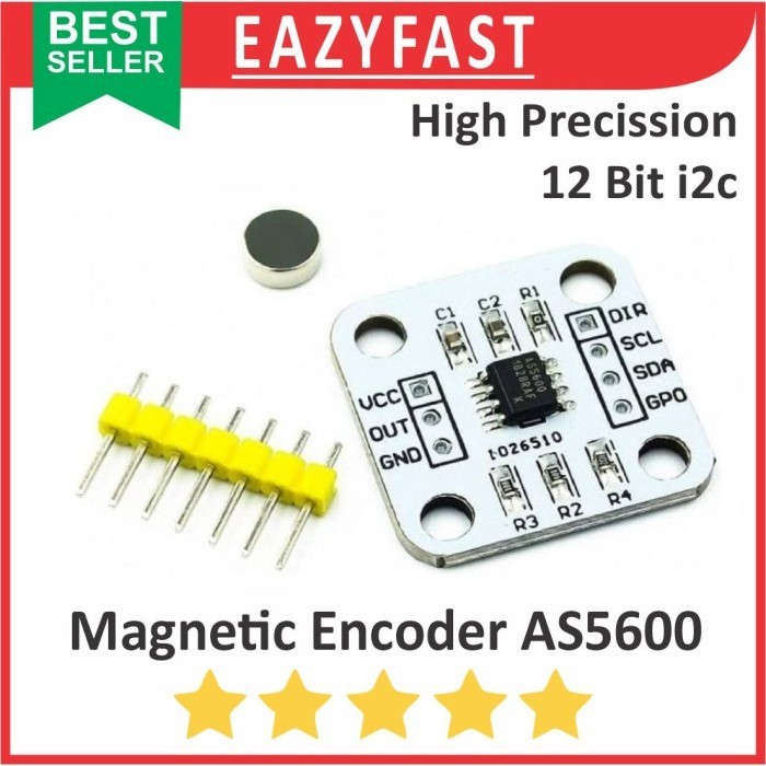 Jual Modul Sensor Magnetic Encoder AS5600 AS 5600 High Precission ...