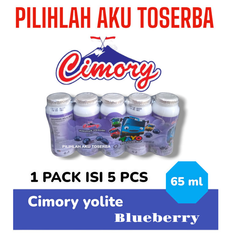 Jual CIMORY YOGURT YOLITE KIDS Drink BLUEBERRY 65 ml - ( HARGA 1 PACK ...