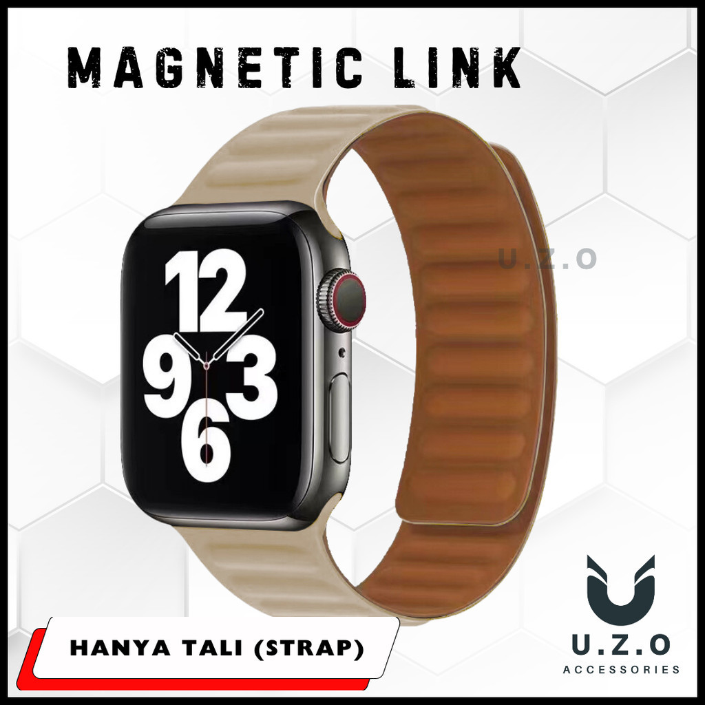 Jual [TALI JAM] Magnet Link Strap for Apple Watch Ultra 3/2/1 49mm and ...